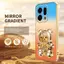 YJD Ốp Lưng Cho OPPO Find X9S X9 Pro Nhiều Màu Sắc Gradient Thiết Kế Series Da Gấu Giá Đỡ Khung Mạ Điện Ốp Điện Thoại Chống Rơi