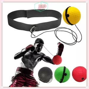 JRP Boxing Speed Ball Head-mounted PU Punch Ball MMA Sanda Training Hand Eye Reaction Gym Sandbag Muay Thái Boxeo Thiết bị tập thể dục JRP