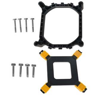 Bộ giá đỡ quạt làm mát CPU vui nhộn có vít gắn cho LGA 1150 1151 1155 1156 1366 1700 Bộ phận sửa chữa quạt làm mát