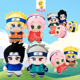 PLUS✨Chất lượng cao✨Búp bê hoạt hình Naruto Sasuke Haruno Sakura, đồ chơi sang trọng nhẹ nhàng cho trẻ em, tặng bạn gái, trẻ em, Giáng Sinh