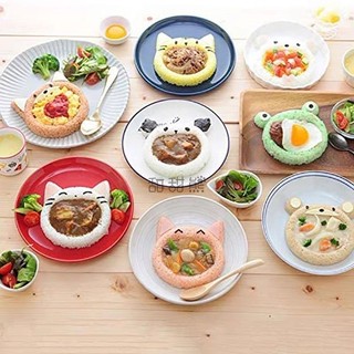 Bữa Ăn Bento Cơm Bóng Khuôn Sushi Hoạt Hình Dễ Thương Miffy Thỏ Trẻ Em Bữa Sáng Cà ri Nắp Cơm Tưới Khuôn Cơm Bóng B9XP