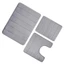 Bộ thảm phòng tắm chống trượt Treeling Thảm tắm Flannel Thảm thấm mềm có thể giặt được