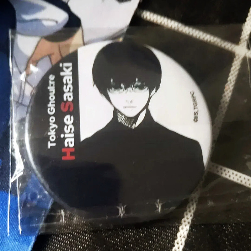 Tokyo Ghoul 58mm Huy hiệu Fanmade Kaneki Ken Anime Quà tặng sưu tập