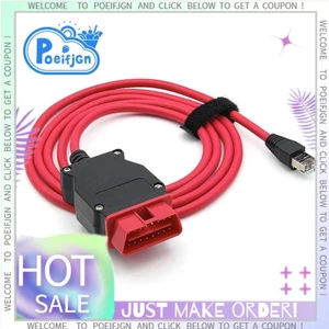 Cáp DoIP Giao diện Ethernet OBD2 COM Làm mới dữ liệu ẩn Máy quét OBD Lập trình viên ECU cho