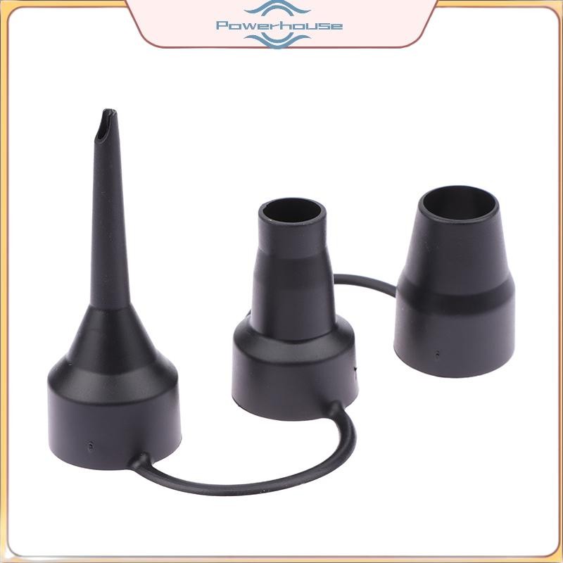 POWER 3 Kích Cỡ Di Động Nhanh Cho Máy Bơm Không Khí Làm Rơi Bể Bơi Nhựa Sofa Đồ Chơi Bãi Biển Vòi Phun Thay Thế Miệng.