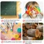 Treeling Kids Bộ bảng vẽ từ tính có thể xóa được Tấm viết có tay cầm mang Đồ chơi học tập sớm để chơi sáng tạo
