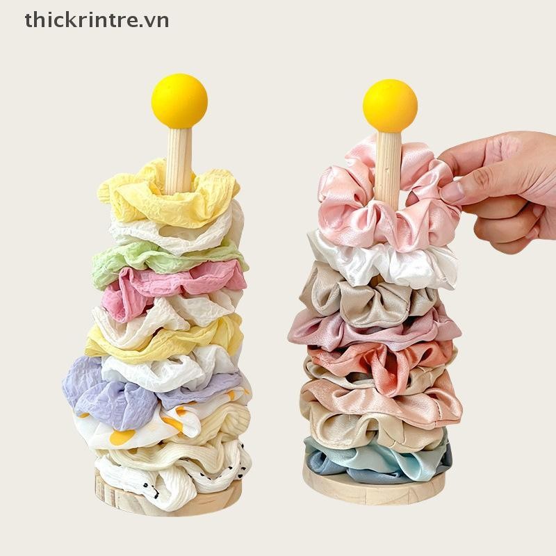 THI Tóc Scrunchies Kẹp Tóc Người Tổ Chức Dễ Thương Cô Gái Trang Sức Giá Đỡ Dây Hiển Thị Phụ Kiện Tóc Trẻ Em Lưu Trữ VN