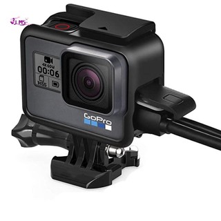 Ốp khung bảo vệ cho Gopro Hero 5 6 7 - Vỏ Camera hành động màu đen