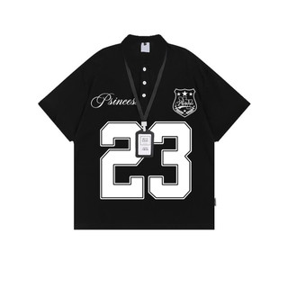 áo polo nữ đen girl phố âu mỹ in hình áo thun local brand eleclassm