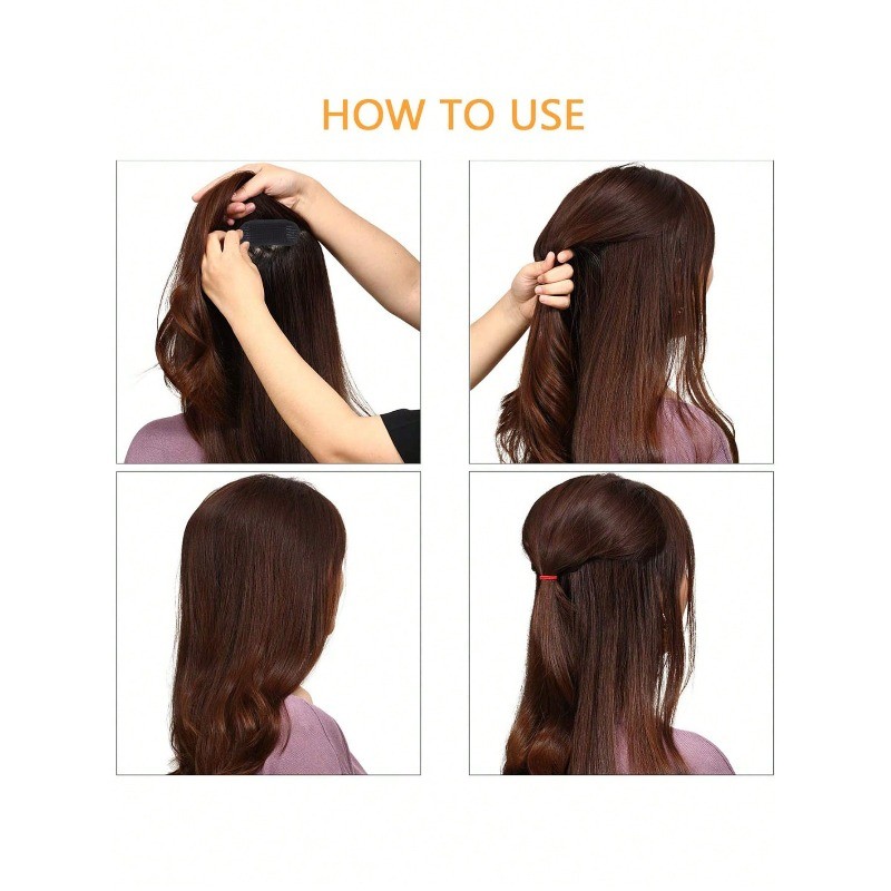 Kẹp Chen Tóc Vô Hình Tạo Khối Lượng - Phụ Kiện Tóc Cho Nữ