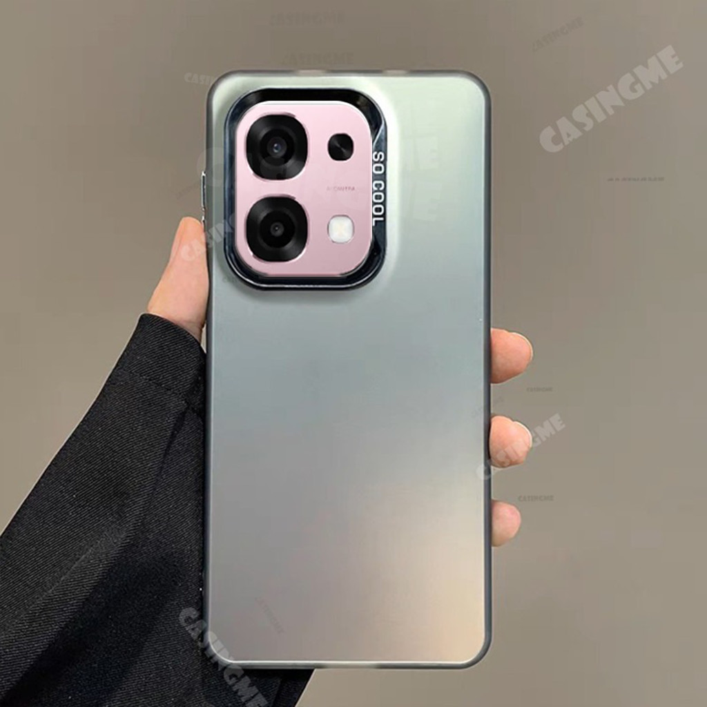 OPPO A6 Pro 5G 2025 Mạ Sang Trọng Aurora Skin Matte Casing Cho OPPOA6Pro OPPO A6 A 6 A6Pro A6 Pro A6i 4G 5G 2025 Ốp Điện Thoại Bảo Vệ Camera Nhiều Màu Sắc Ốp Lưng Chống Sốc