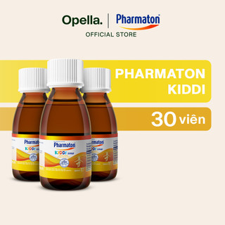 Bộ 3 Siro Pharmaton Kiddi 100ml giúp xương chắc khỏe, hỗ trợ sự phát triển toàn diện của trẻ nhờ bổ sung Lysine, Canxi v