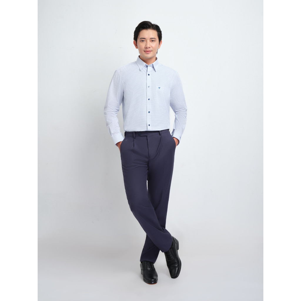 Quần Tây 1Ply VIETTIEN vải Polyester form REGULAR VT00000494
