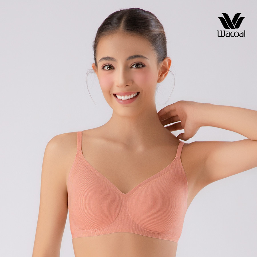 Áo lót nữ Wacoal IOB3308 không gọng thoải mái, nâng đỡ tự nhiên - OB3308