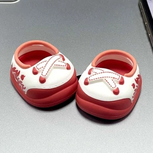 Phụ kiện búp bê Cotton 20cm Giày tập đi dễ thương có thể đứng ngọn lửa đỏ Giày tập đi