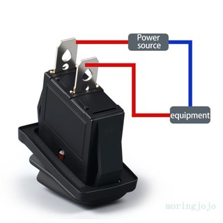JOJO Công tắc chống nước công nghiệp trên Rocker 2 cực 250V 16A Thiết bị đầu cuối phẳng Công tắc Loại thuyền cho các môi trường khác nhau