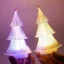 3 Đèn LED cây thông Noel nhiều màu, Pin AG10 được lắp sẵn 360° Trang trí đèn ngủ di động phát sáng cho bữa tiệc phòng ngủ