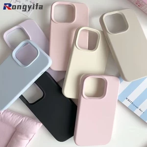Ốp Điện Thoại Màu Trơn Cho Redmi Note 15 14 13 12 Pro Plus Turbo 12R 12T Pro Plus 5G Vỏ Kẹo Đơn Giản Dopamine Nhiều Màu Sắc Mờ Mờ Trơn Ốp Lưng Mềm