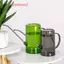 Bình tưới nước miệng dài 1L Bình tưới cây bằng nhựa Phụ kiện tưới tiêu gia đình Hoa thực tế Dụng cụ làm vườn Tay cầm