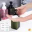 Xà phòng Despenser Máy bơm bọt di động Chai 250 / 450 / 650ml Hướng dẫn sử dụng Xà phòng tạo bọt Mousses Gel tắm lỏng Đóng chai phòng tắm mới
