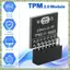 LPC TPM 2.0 Mô-đun bảo mật mã hóa Thẻ từ xa 14Pin TPM2.0 Bảng mô-đun cho 11