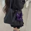 Búp bê sang trọng GILL Dark Bunny, Móc khóa sang trọng thiết kế dễ thương Thỏ sang trọng, Phong cách Gothic thêu dễ thương Thân thiện với da Túi thỏ quyến rũ Quà tặng bạn bè