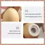 Bộ muối gốm, Bình lắc hình quả trứng màu nâu Mini có giá đỡ thiết kế thùng Carton (R F C V)