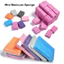 Combo 50 Dũa Móng Tay Mini Hai Mặt Dũa Nhám Tạo Form Móng Tiện Lợi Dụng Cụ Làm Nail Nhỏ Gọn