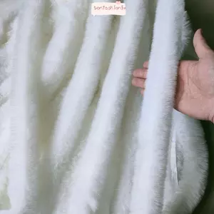 Băng ruy băng lông thú giả ITRUMPET, Áo len thủ công Trang phục sân khấu Viền lông tơ, Quần áo trẻ em Placket Cuff Dải sang trọng DIY Trang phục may 1M Trang trí sọc lông nhân tạo