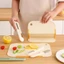 Di Động Ba Lạnh Hộ Gia Đình Thớt Nhà Bếp Cắm Trại Ngoài Trời Cắt Trái Cây Với Bàn Mài Siêu Mỏng Cắt Rau Tiện Dụng Cụ Kết Hợp