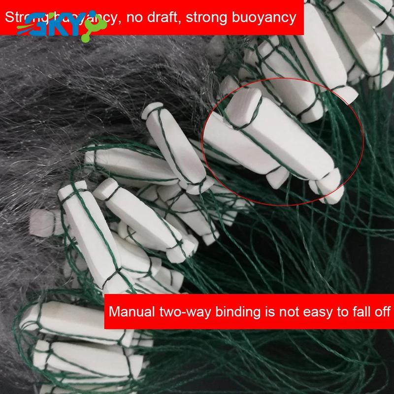 GKY 8 / 15 / 20 / 30M Lưới Câu Cá Nylon Mạng Cá Đơn Dây Lưới Câu Cá Bẫy Phao Lưới Đơn Câu Chuyện Dụng Cụ Phụ Kiện GKY