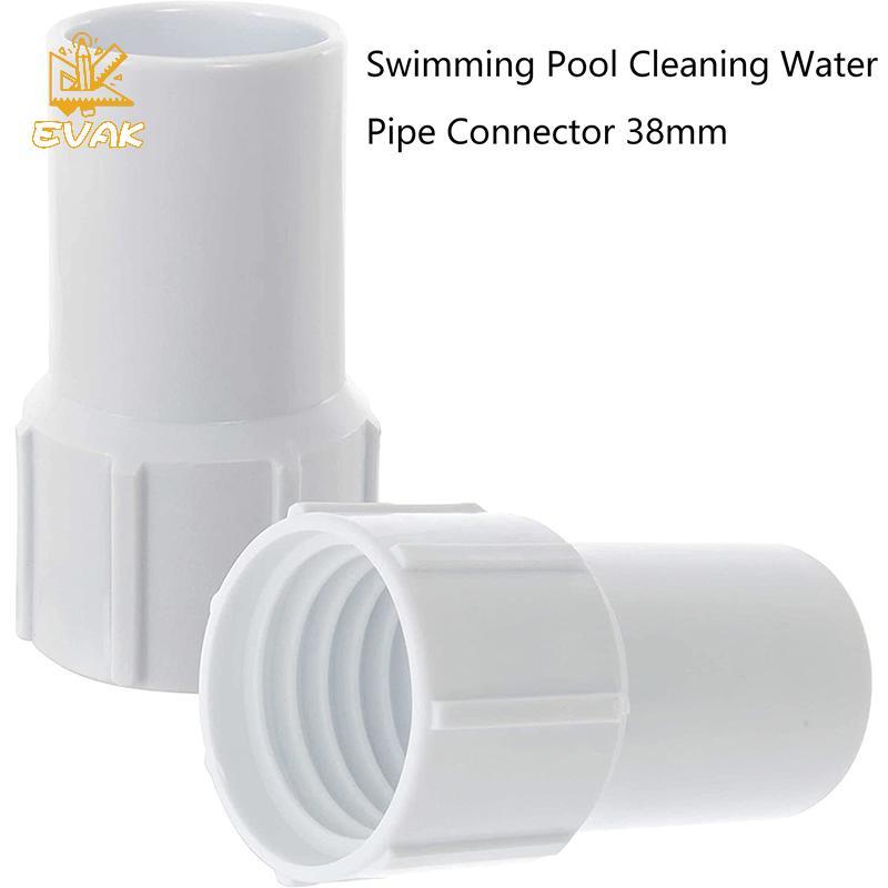 Đầu nối ống hút chân không bể bơi Alittlesetrtu 38mm Đầu nối ống hút ren 38mm (Tay trái) VN