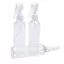 Trong kho 200ml Rỗng chai nhựa trong suốt chất lỏng Dispenser dầu gội chai cá tuyết