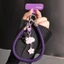Điện Thoại Di Động Dây Nữ Cổ Tay Ngắn Dễ Thương Kuromi Mặt Dây Chuyền Chìa Khóa Trang Sức Mạnh Ngoài Trời Leo Núi Du Lịch