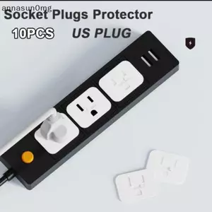 AA 10 Cái Cắm Bảo Vệ, Tiêu Chuẩn Hoa Kỳ Lo Soet Cắm Bảo Vệ, An Toàn Chống Điện Cho Bé Trẻ Em Soet Nhựa An Ninh Los VN