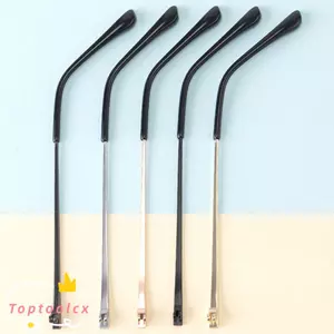 Chân thay thế TOPTOOLCX, Cánh tay kính kim loại hai răng, Công cụ sửa chữa kính râm chất lượng cao Khung kính chống trượt phổ thông