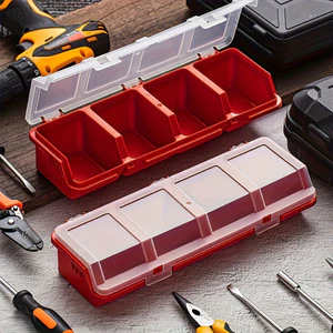 Hộp đựng dụng cụ phần cứng Xây dựng nhiều ngăn cho phần cứng