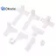 2 Bộ chuyển đổi khớp bốn chiều ID13mm, Kệ phụ kiện móc tủ quần áo Đầu nối hỗ trợ thực vật, Tưới nước sân vườn Đẹp