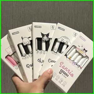 HT3 Sanrio đẩy trung tính bút dễ thương kỳ thi đen nhanh khô bút bi Văn phòng phẩm quà tặng học sinh Hello Kitty TH3