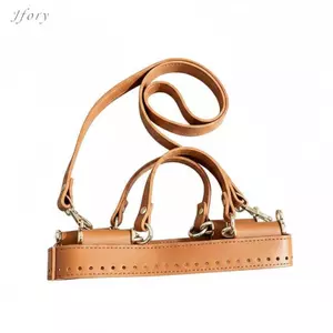 Jfory Tay Dệt Dây Đeo Vai Có Thể Điều Chỉnh Dệt Tay Cầm Bộ Túi Rơm Thay Thế Cho Top Tay Cầm Túi DIY Phụ Kiện