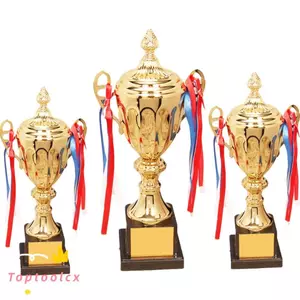 TOPTOOLCX Cốc Nhỏ, Trò Chơi Thể Thao Vô Địch Cúp Vàng Giải Thưởng, Cuộc Thi Mô Hình Kim Loại Trường Bóng Đá Tặng Cung Cấp Người Chiến Thắng Giải Thưởng Đồ Chơi Giải Thưởng Trẻ Em Giải Thưởng