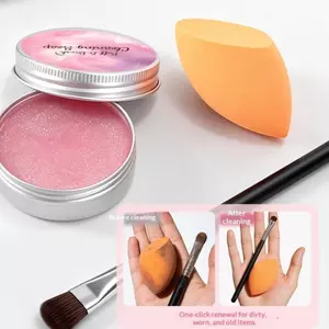 Xà Phòng Cọ Trang Điểm Tự Nhiên Rửa Đa Chức Năng Ngoài Trời Mỹ Phẩm Di Động Du Lịch Làm Đẹp Dụng Cụ Tái Sử Dụng VN