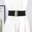 Thắt Lưng Co Giãn Rộng Nữ Thời Trang Kim Loại Đơn Giản Bule Thắt Lưng Corset Cinch Thắt Lưng Co Giãn Thắt Lưng VN