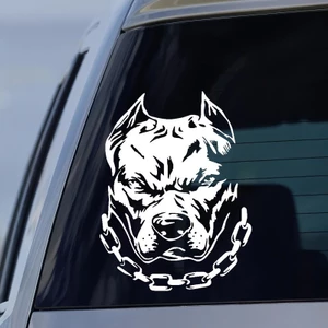 Miếng Dán Thân Xe Miếng Dán Xe Hơi Xe Bulldog Xe Phản Quang Hoạt Hình Động Vật Miếng Dán