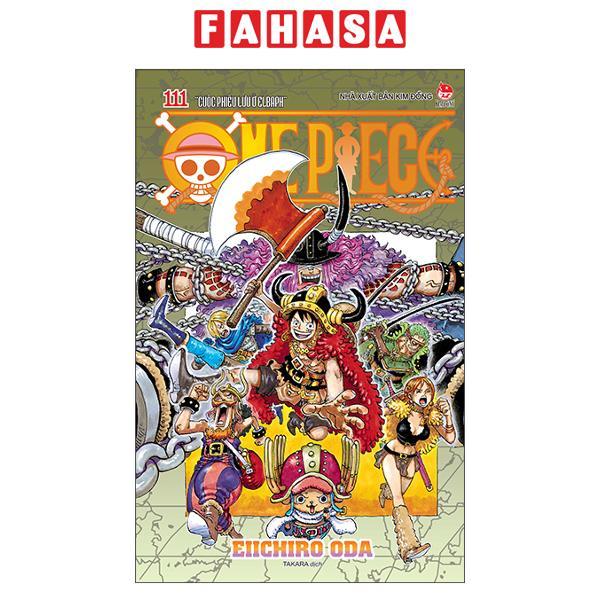 Sách - One Piece - Tập 111 - “Cuộc Phiêu Lưu Ở Elbaph” - Bản Bìa Gập
