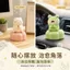 Chính Hãng Vẽ Tay Phong Cách Mới Jingdezhen Gốm Biến Dễ Thương DIY Đồ Trang Trí Xe Xoay Quà Tặng Sáng Tạo 26.3.22