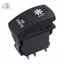 LED Nhựa Cho Xe ATV UTV Tự Động Đơn Cực Ném ON OFF Công Tắc