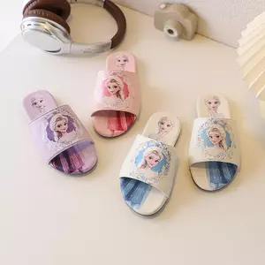 Dép Sandal Họa Tiết Hoạt Hình Cho Bé Gái Lớn - Đế Mềm Êm Ái, Kiểu Dáng Thời Trang Đi Trong Nhà & Ngoài Trời | 2026
