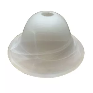 Kính Mờ Chụp Đèn E27 Vít Châu Âu Đèn Treo Tường Đèn Trần Phụ Kiện Lỗ Giữa 42CM Đậu Nành Rửa Đèn Vỏ C0FO