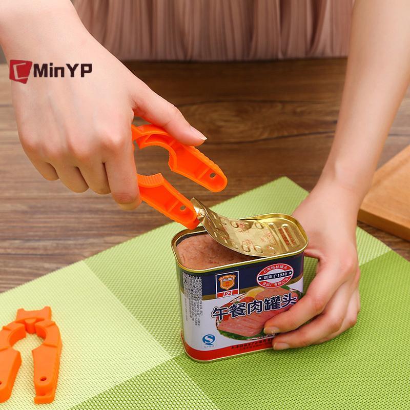 CMinYP 2 Cái Dụng Cụ Mở Chai Đa Năng Nhựa Dụng Cụ Mở Hộp Nước Kẹp Bình Nắp Bình Tẩy Kéo Tab Canh Cho Người Yếu Tay Người Cao Tuổi Vinh Quang
